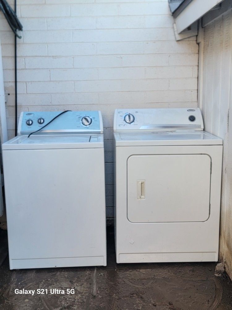 Washer and dryer