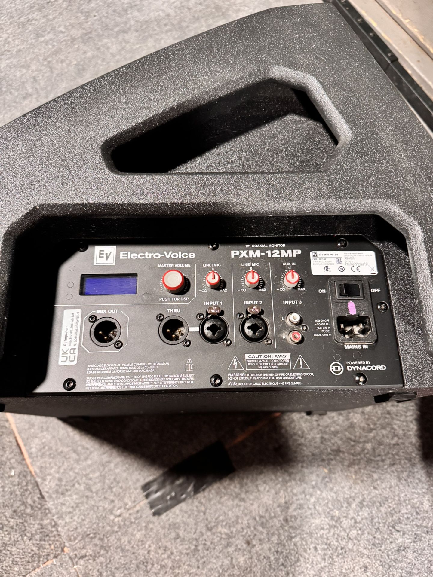 EV PXM-12MP Coaxial Monitor Speaker