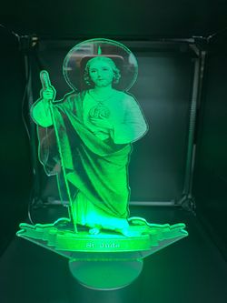 San Judas Tadeo led lamp