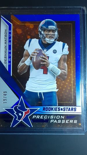 Photo Deshaun Watson rookie and stars 19/49 true blue