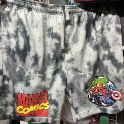 Marvel Comics Men’s Shorts Brand New Size XL