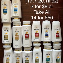 Pantene Big Size Shampoo & Conditioner 2 for $8 or 4 for $15 Or Take All 14 For $50