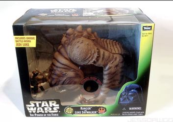 Rancor And Luke Skywalker