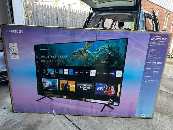 85 Inch Samsung Brand New