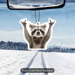 Rock Raccoon Car Aromatherapy