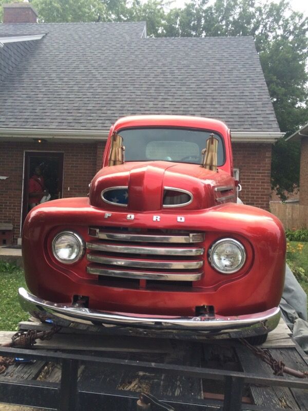 1949 Ford Pull Truck wheelie stander