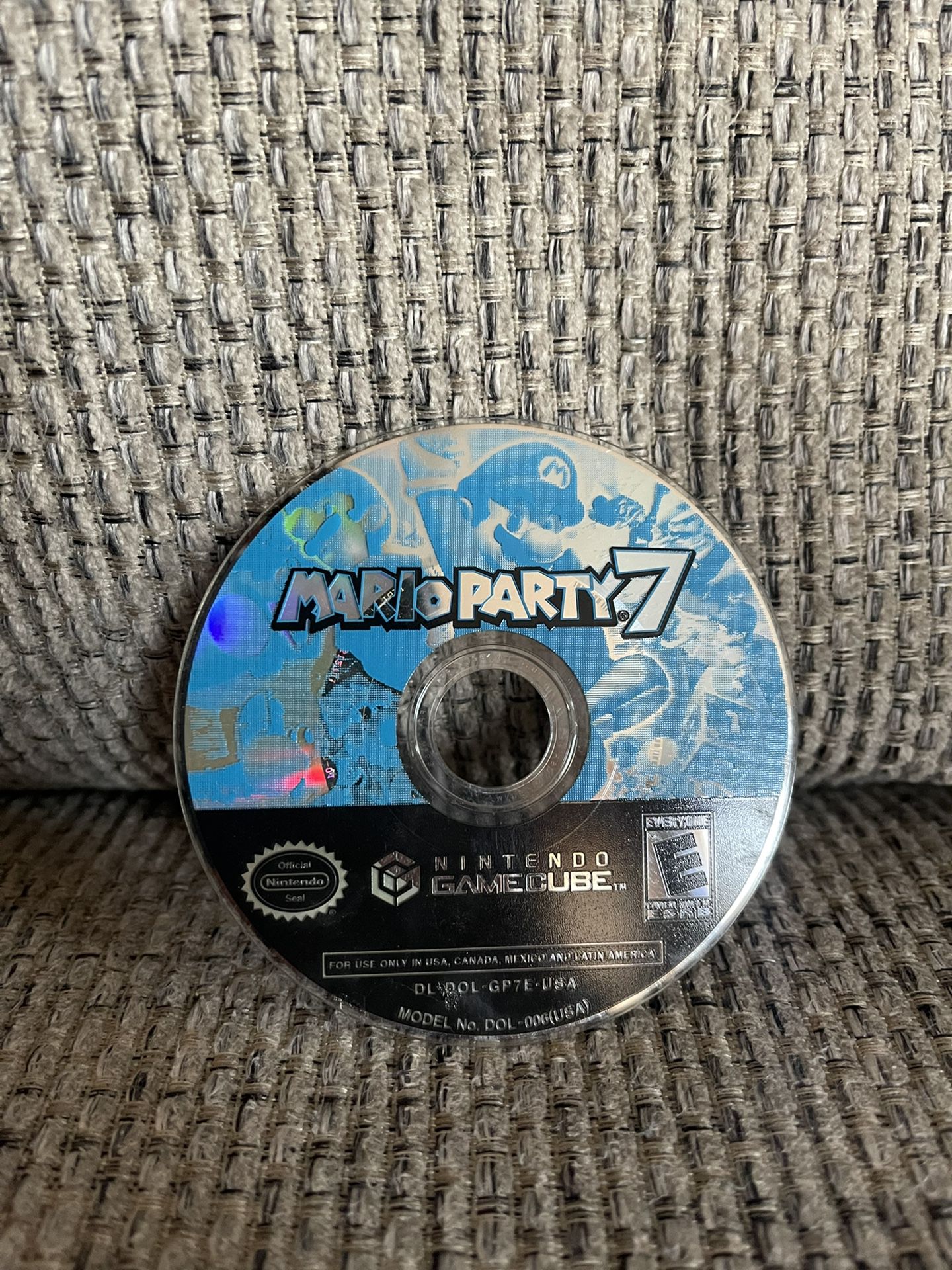 Mario Party 7 (GameCube, 2005) DISK ONLY! Tested & Working!