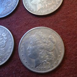 1900 Morgan Silver dollar  circulated 