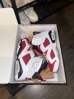 Air Jordan 6 Retro "Carmine" – Size 8 Women's / 6.5 Men's