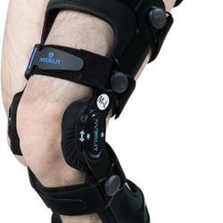 LEFT Orthopedic Knee Brace Hinged ROM Knee Orthosis for ACL/MCL/PCL/Ligament
