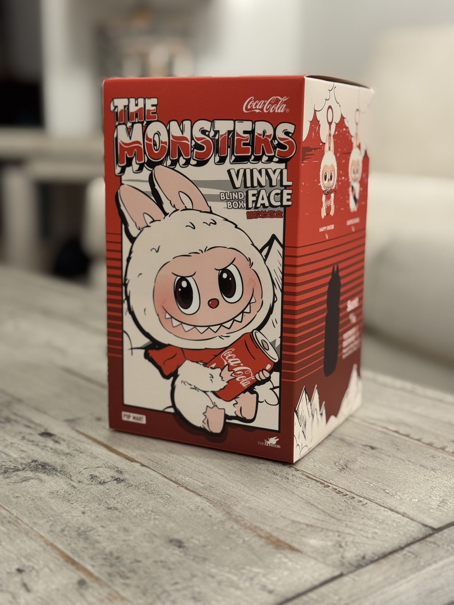 Pop Mart Labubu The Monsters Coca Cola Series Happy Factor