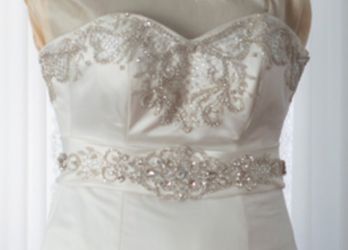 Wedding dress (custom made) XS
