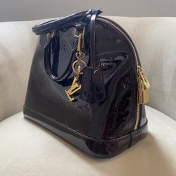 Louis Vuitton Dark Cherry Red Large Handbag