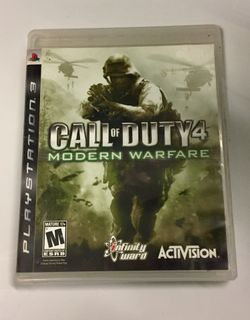 PS3 - Call of Duty 4 $12