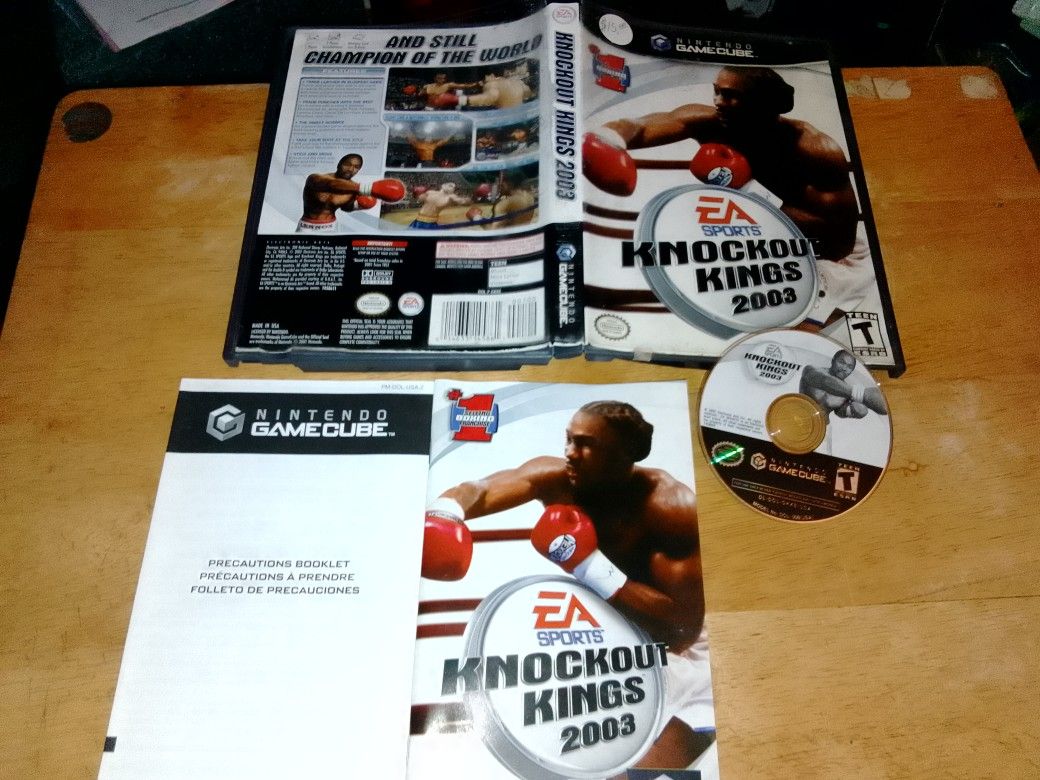 Nintendo GameCube Game EA Sports Knockout Kings 2003