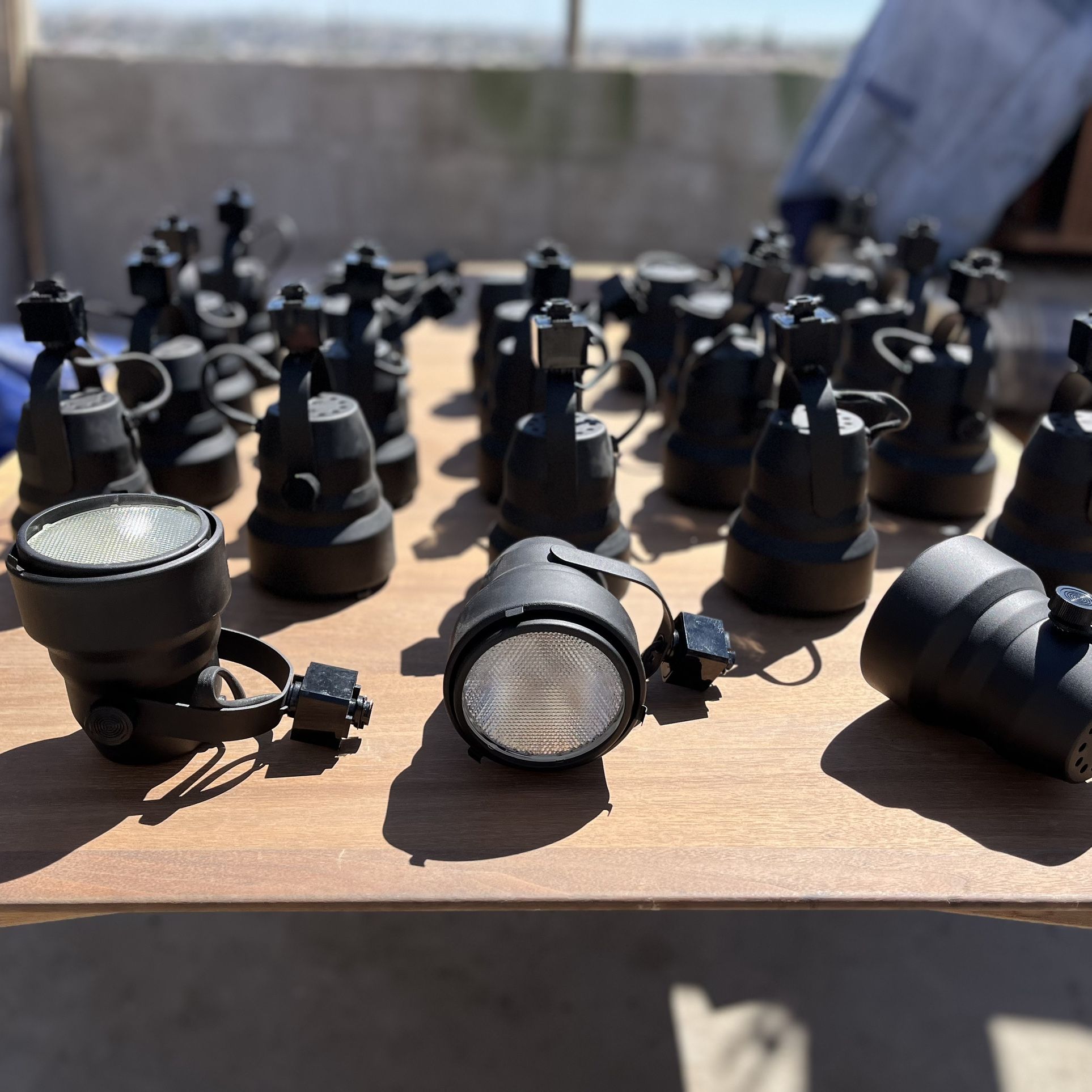 (50) Matte Black Nora Track Lights High Quality Never Used