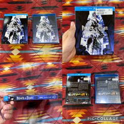 Attack on Titan: Part 2 (Blu-ray/DVD 2014 4-Disc Set) New & Sealed w/ Slip Cover