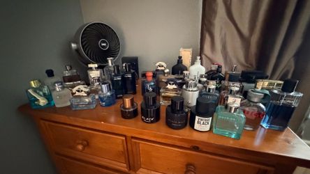 Lots of cologne!