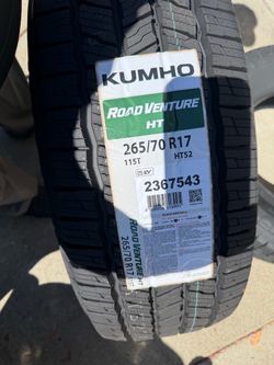 4 brand new tires