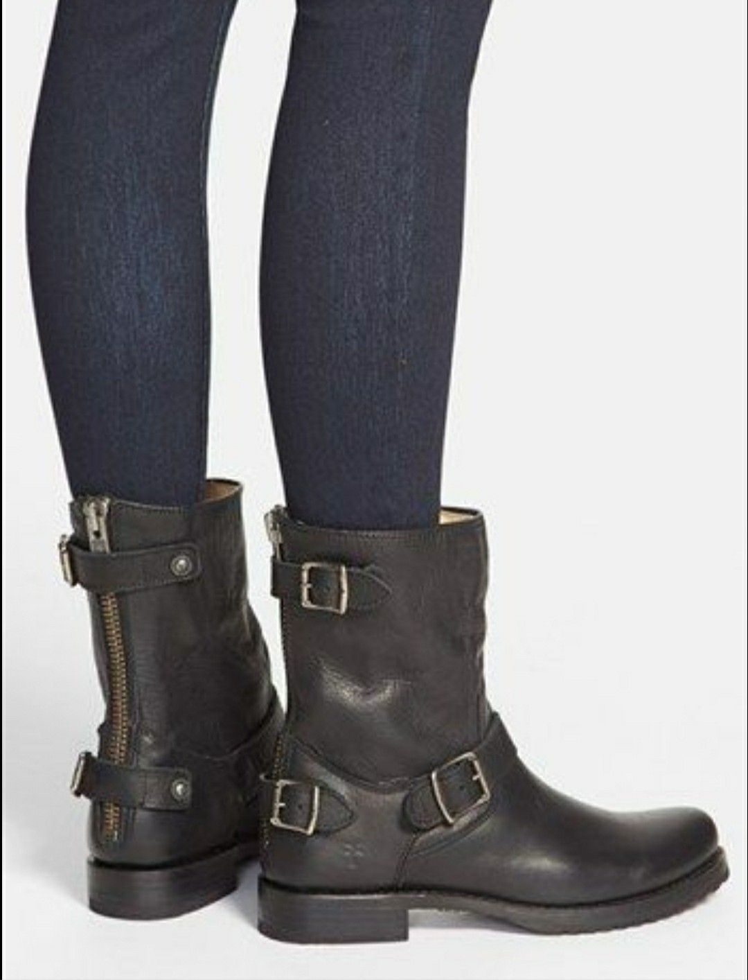 Frye Veronica leather booties