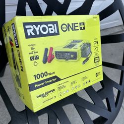NEW Ryobi ONE+ 18V 1000-Watt Max 12-Volt Automotive Power Inverter