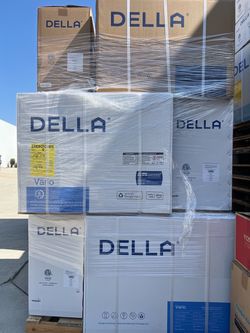 New DELLA 12,000 BTU/ 1 Ton Mini Split Air Conditioner, 115V, 20.5 SEER2