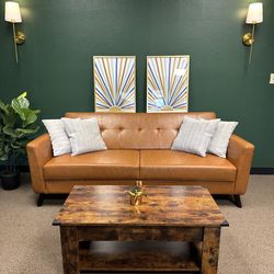 Office furniture (chair, desk, couch, coffee table)