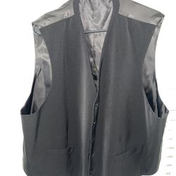 Black Formal Vest