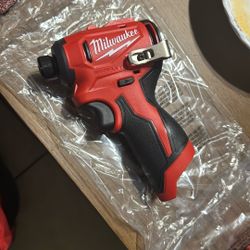 Milwaukee M12 Brushless Impact Driver Tool 