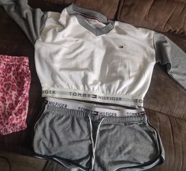 Tommy Hilfiger Short Shirt  And Shorts