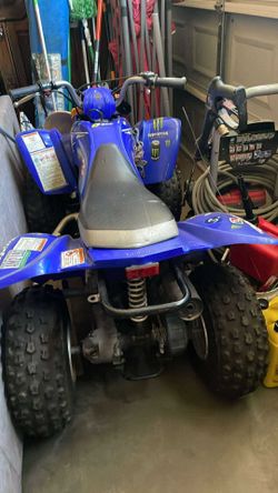 yahama 80cc raptor quad