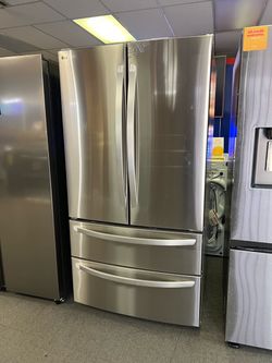 LG 4 door stainless steel refrigerator
