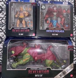 Masters Of The Universe - Action Figures Lot