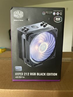 Cooler Master Hyper 212 RGB Black Edition CPU Cooler