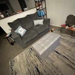 Grey Loveseat