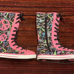 Girls High Tops Size 8
