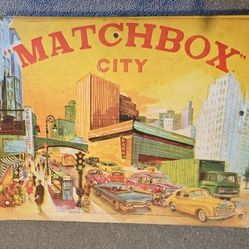 Matchbox City Playset Case for 10 Cars- Ideal Toys -fair