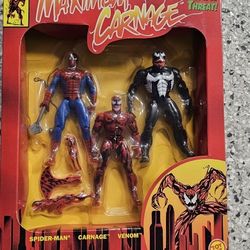 Toy Biz Maximum Carnage Action Figures Box