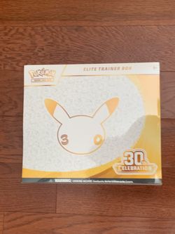 Pokémon 30th Anniversary Celebration Elite Trainer Box