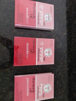 Book Of ISAIAH VOLUME 1 AND 2 PLUS BOOK OF PROVERBS