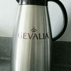 Gevalia Stainless Steel Insulated Carafe/Thermos