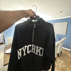 H And M NYC zip up