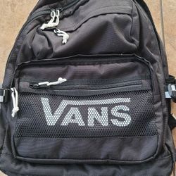 Black Vans Backpack 