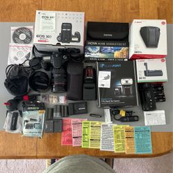 Canon EOS 30D DSLR Professional Set-up
