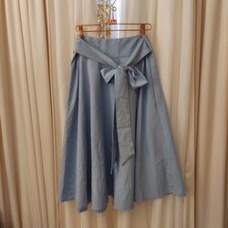 Skirt Baby Blue Retro Swing Vintage