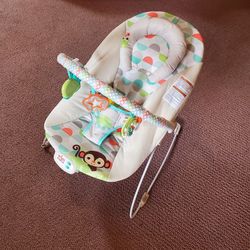 Bright Starts Baby Bouncer And Vibrating Soother