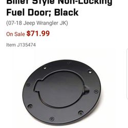 Jeep Fuel Door