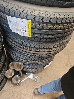 New Set Of Tires 225 75 15 st 10ply
