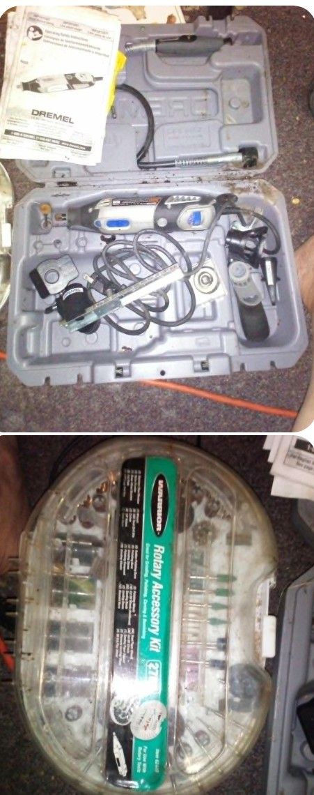 Dremel And Additional Tip Set