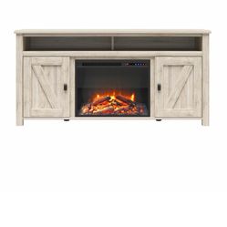 New In Box Tv Stand Electric Fireplace 